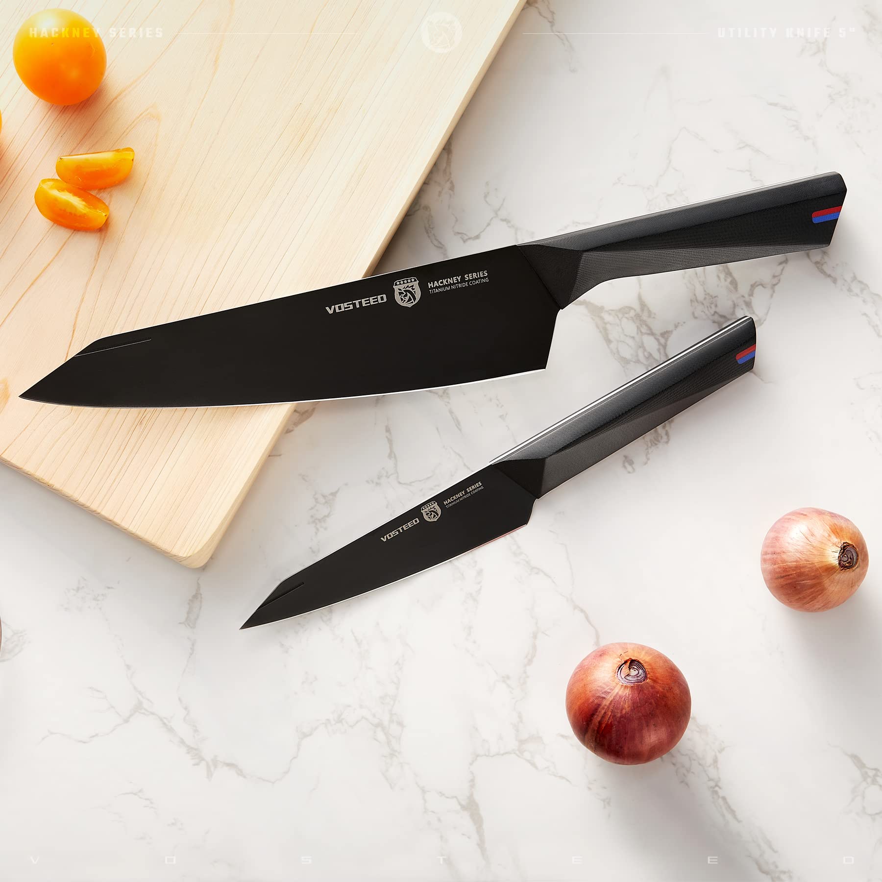 Vosteed Hackney Set 8.5 and 5 inch Kitchen Knives